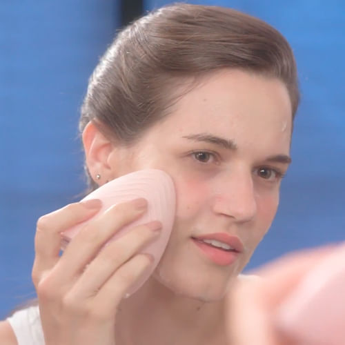 Homedics Limpiador Facial de Silicona con Vibración