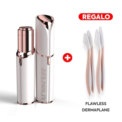 Flawless Preciosa Deluxe Blanco (Doble Anillo) + Regalo (Flawless Dermaplane)