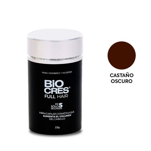 Biocress Full Hair Fibra Capilar Castaño Oscuro