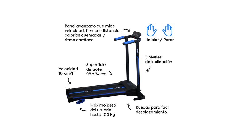 Proxnxx - Caminadora Plegable I Walk Pro