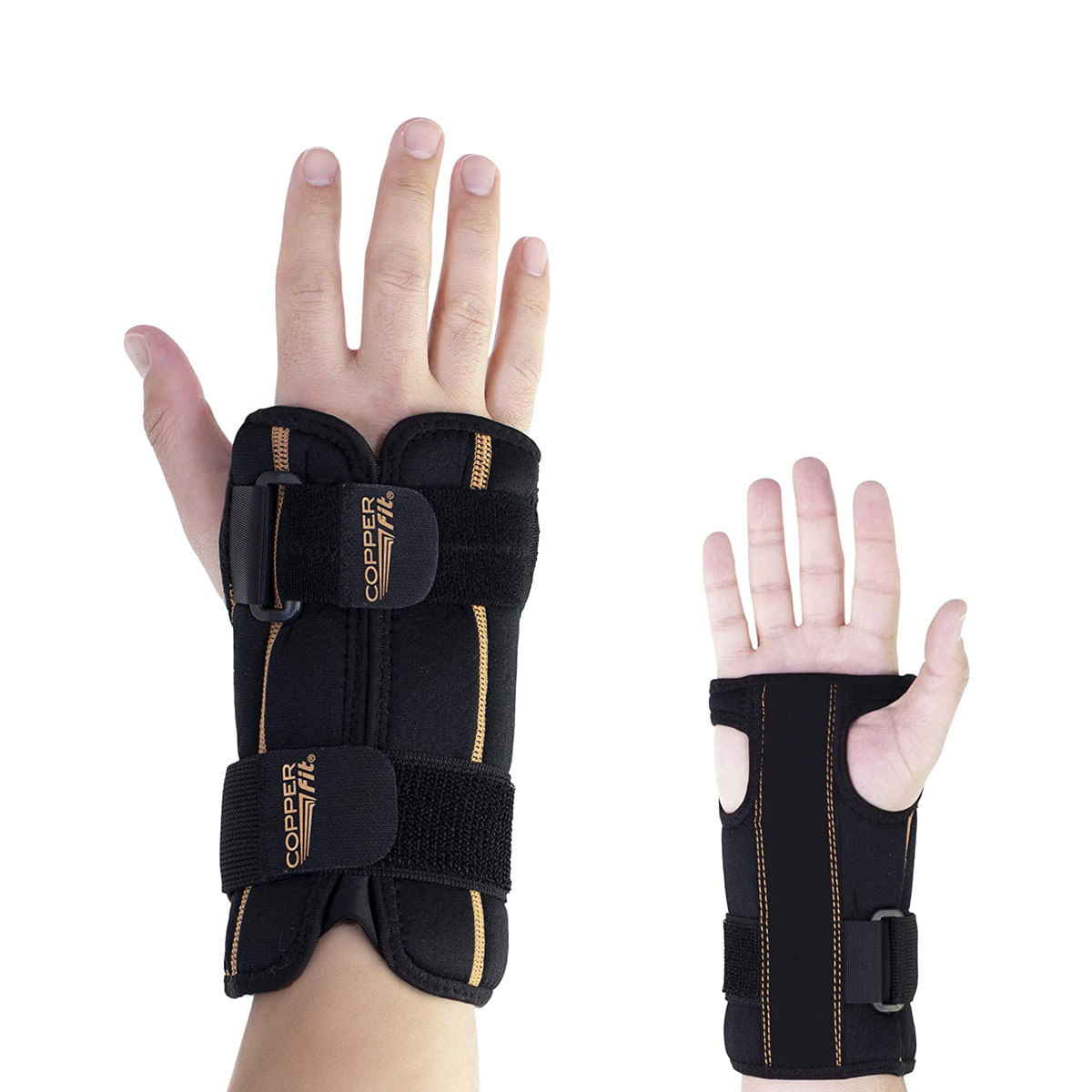 Copper Fit Wrist Brace Rapid Relief Alivia dolor de la muñeca