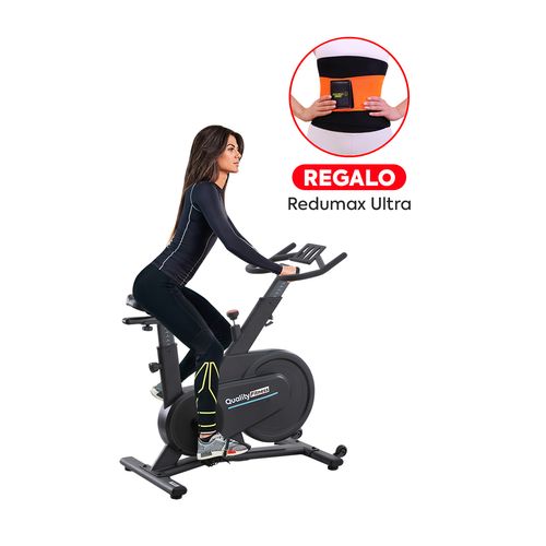 Spinning Bike Quality Fitness Bicicleta Estática  + Regalo (Redumax Ultra Compresora)