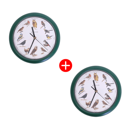 Reloj de Pared Canto de Pájaros x 2 unidades - Starlyf Birdsong