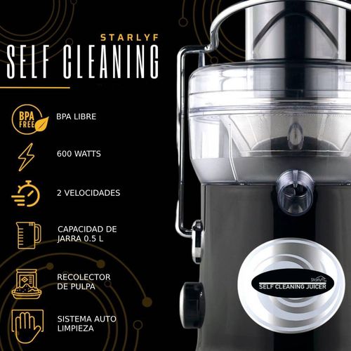 Extractor Autolimpiante - Starlyf Self Cleaning Juicer