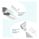 Recortador-Electrico-de-Cabello-Set-Blanco-Enchen-Boost