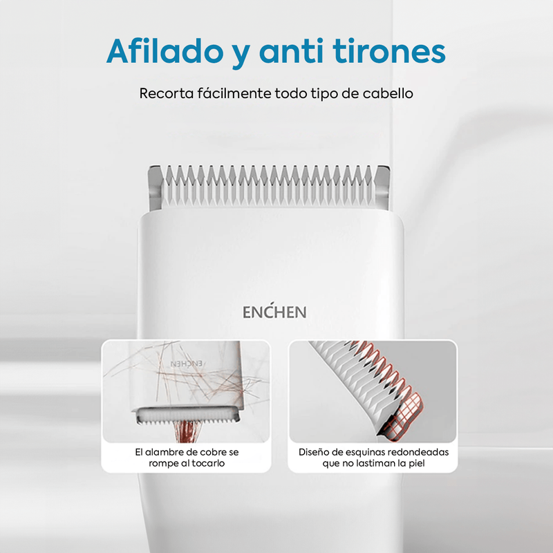 Recortador-Electrico-de-Cabello-Set-Blanco-Enchen-Boost