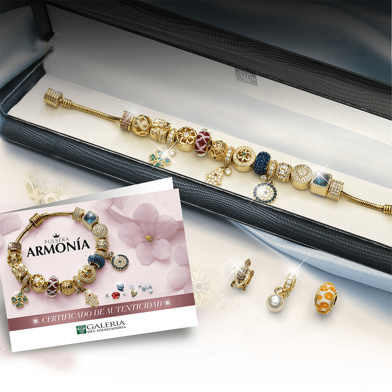 Pulsera-Armonia-en-Oro-de-18-Quilates-con-Piedras-Genuinas