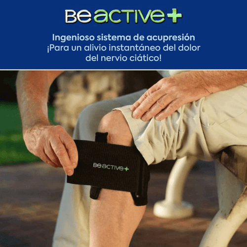 Rodillera de Acupresión con Punto de Presión Be Active Plus  x 2 UND