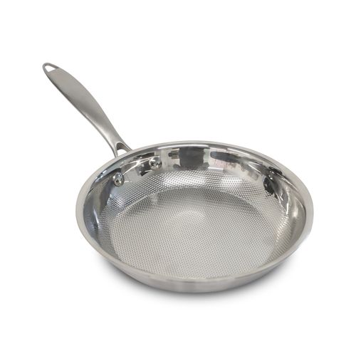 Sartén de Acero Inoxidable 18/10 de Fondo Punteado de 20 cm Steel Cooker