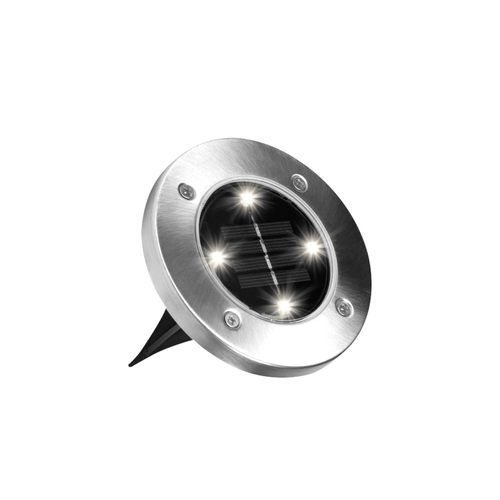 Outlet - Set de 4 luces LED solar Disk Lights