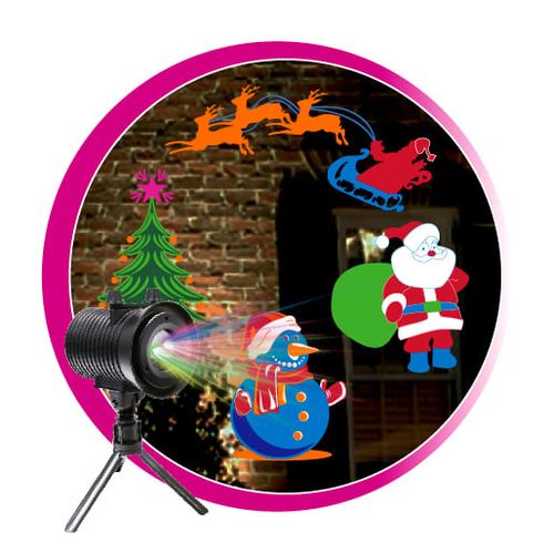 Outlet - Proyector de Luces Decorativas Glow Bright Festival Lights