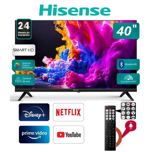 Televisor Smart FHD 40 Pulgadas Hisense LED 40A4NV 2025