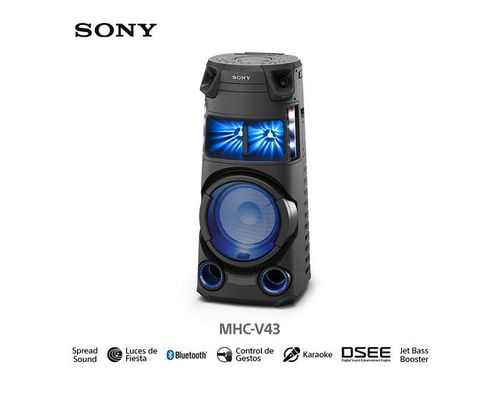 Equipo de Sonido Sony MHC-V73D//M LA9 Bluetooth Negro