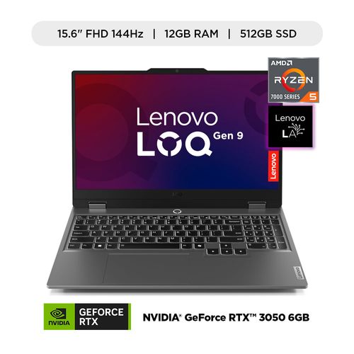 Laptop Lenovo Gaming LOQ 15.6"  12GB 512GB W11