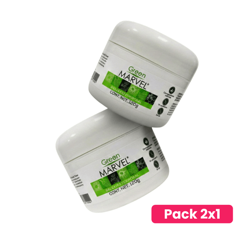 Bálsamo Corporal Relajante Muscular Libre de Parabenos Green Marvel - Pack de 2 UND