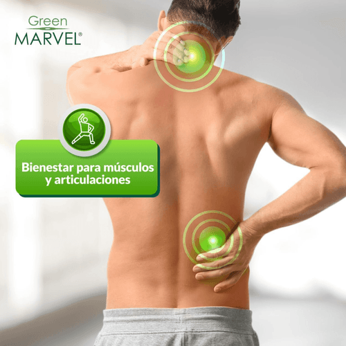 Bálsamo Corporal Relajante Muscular Libre de Parabenos Green Marvel - Pack de 2 UND