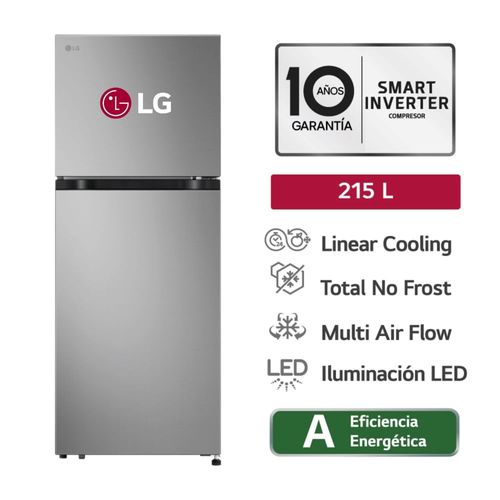 Refrigeradora LG 215L VT22BPY s/d Plateado