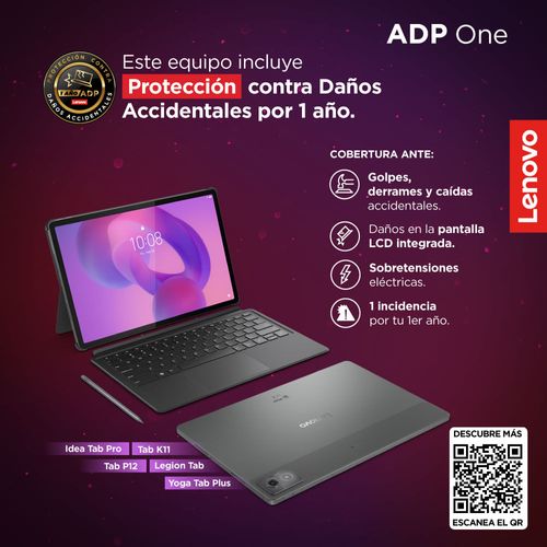Tablet Lenovo Idea Tab Pro 8GB 256GB 12.7" WiFi (Teclado + Lápiz + Audífonos)