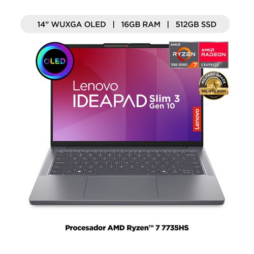 Laptop AMD Ryzen 7 14" 512GB SSD 16GB RAM Windows Home