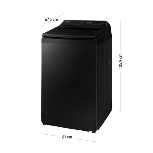 Lavadora Ecobubble Samsung WA13CG5441BVPE 13 Kg Negro