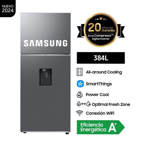 Refrigeradora Samsung RT38DG6730S9PE 384L Silver