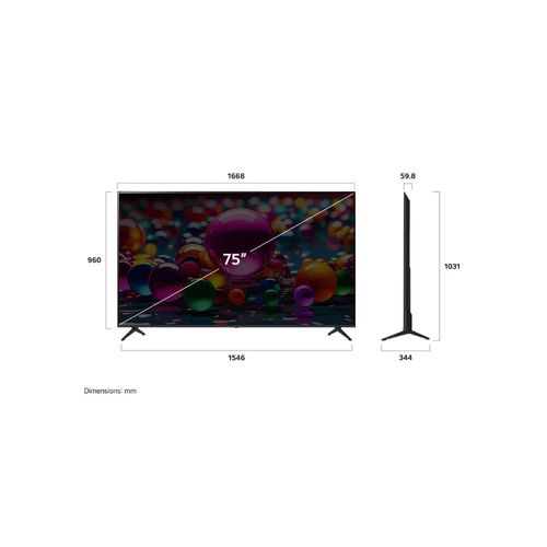 Televisor LG UHD ThinQ AI 4K 75" 75UA8000PSA (2025)