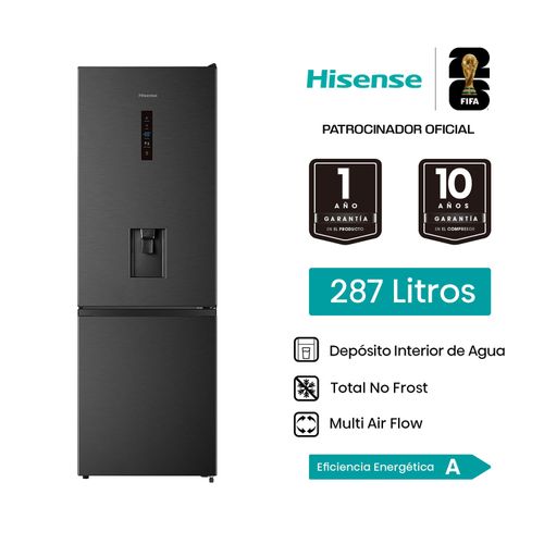 Refrigeradora Hisense 287L RB286N1MBA C/D Negro