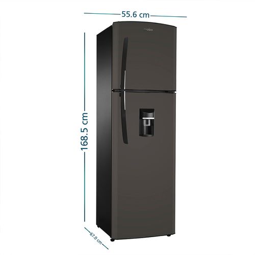 Refrigeradora Mabe 250L RMA255FYPG Grafito