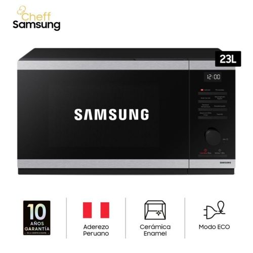 Horno Microondas Samsung 23L MS23DG4504ATPE Negro