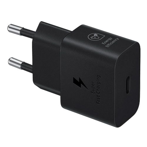 Cable Tipo C + Adaptador 25W Samsung EP-T2510XBEGWW Negro