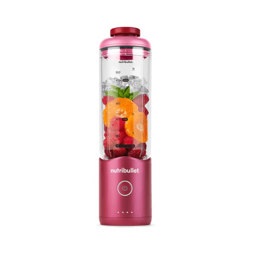 Extractor de Nutrientes Portátil Nutribullet Flex 650 ml Fucsia