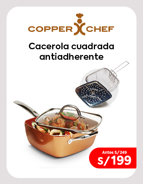 Copper Chef Pan - Cacerola Cuadrada