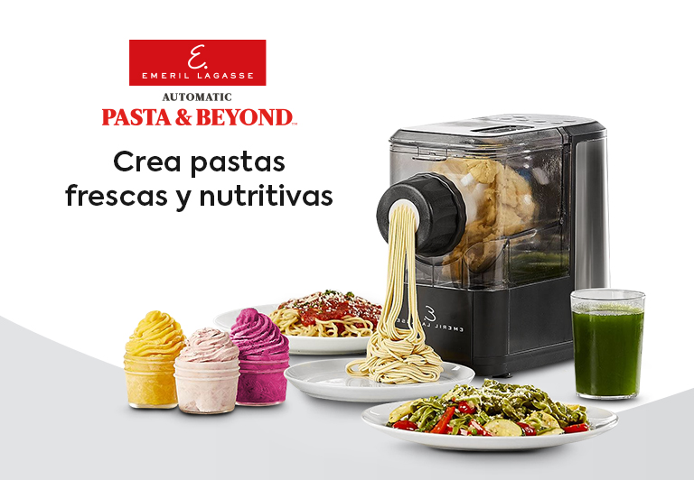 Emeril Pasta And Beyond - Máquina de Pasta Automática 3 en 1