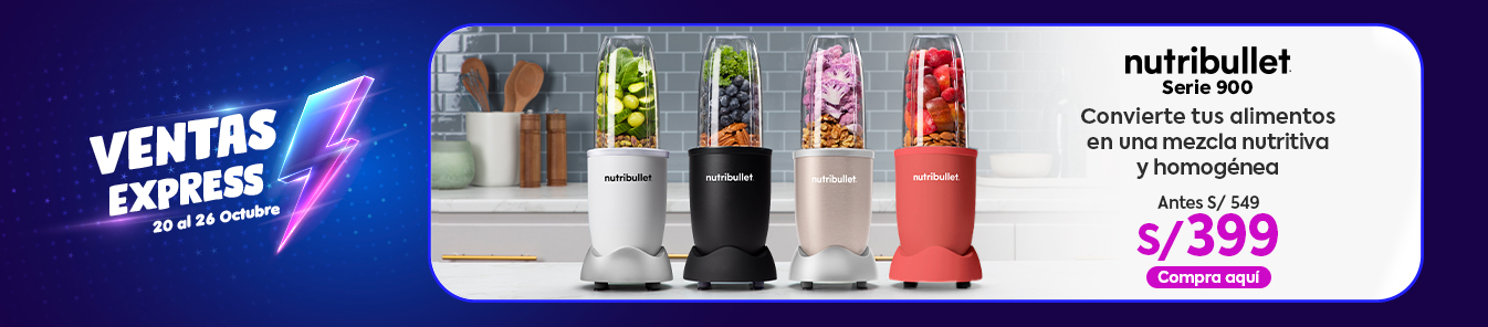 Extractor de Nutrientes - Nutribullet 900