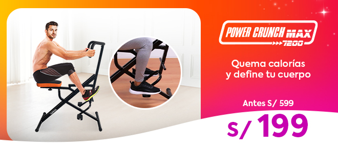 Ejercitadores Power Crunch Max 7200