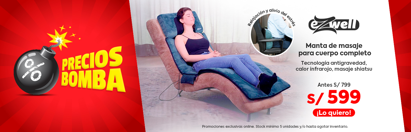 Manta de Masaje para Cuerpo Completo Normal - Ezweel Remedy Massager