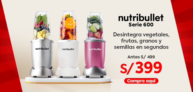 Extractor de Nutrientes - Nutribullet 600
