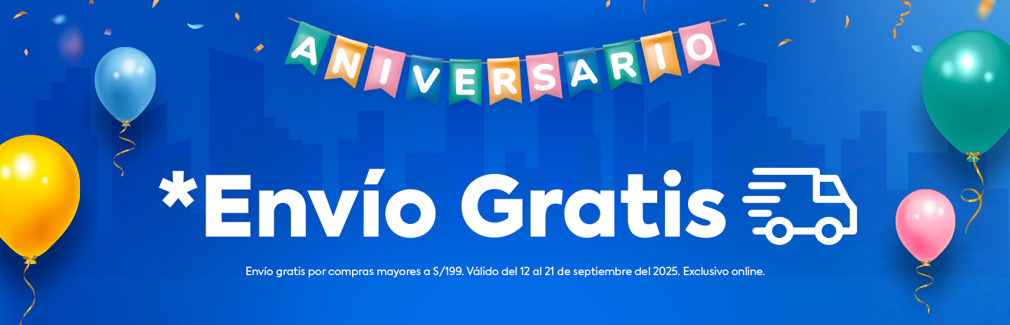 Envio gratis por compras mayores a S/199